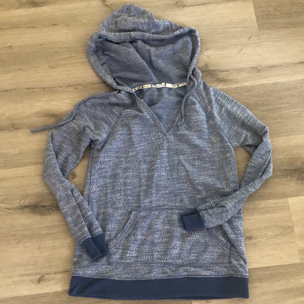 Navy blue & white Roxy hoodie